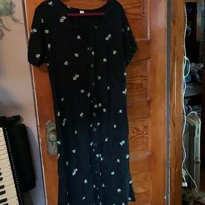 Midi Dress with floral pattern